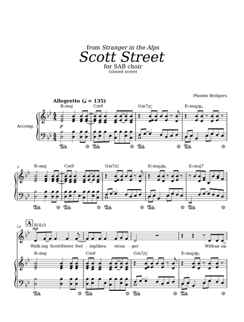 Phoebe Bridgers - Scott Street (SAB Closed)