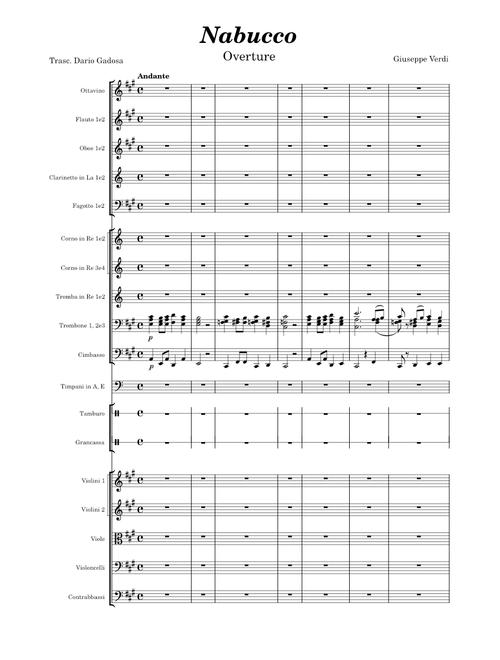 Nabucco overture