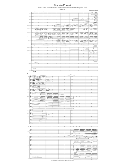Oración (Prayer), Op. 7b - For Symphony Orchestra (Remixed and Remastered)