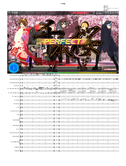 Senbonzakura – WhiteFlame (Kurousa-P) 千本桜V2