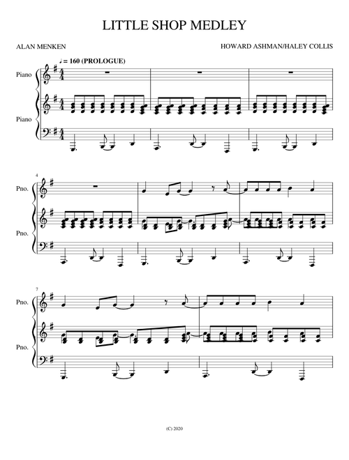 LITTLE SHOP MEDLEY