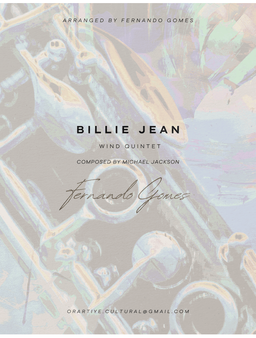 Billie Jean (Arr. Fernando Gomes) - Michael Jackson (Woodwind Ensemble)