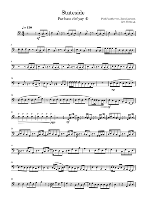 Play Official version of Stateside Sheet Music by Zara Larsson ...