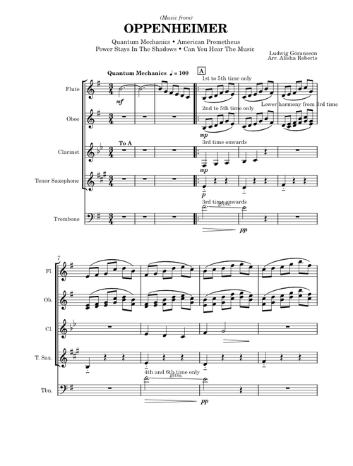 Oppenheimer Medley (Can You Hear The Music, American Prometheus and more) - Ludwig Göransson