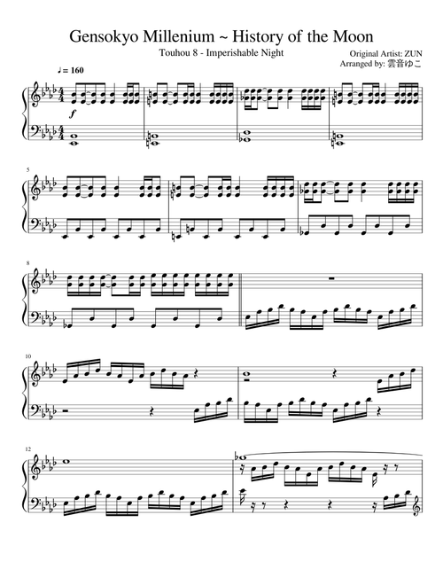 Gensokyo Millenium ~ History of the Moon