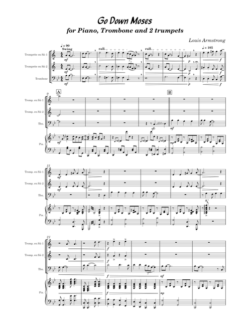 Go down moses – Louis Armstrong