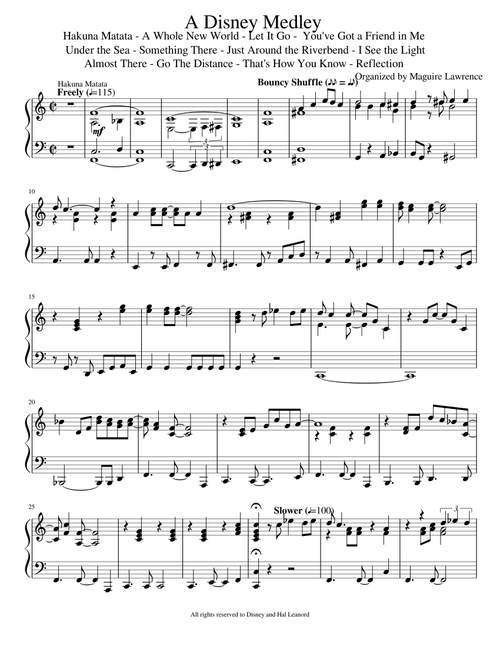 A Disney Medley