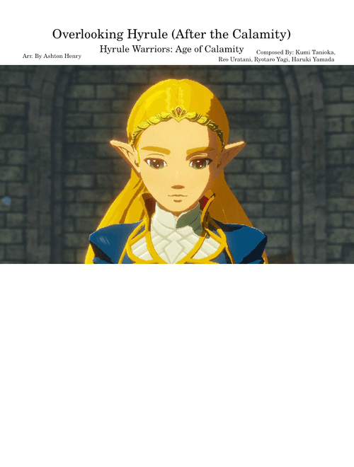 Overlooking Hyrule (After the Calamity) - Hyrule Warriors: Age of Calamity
