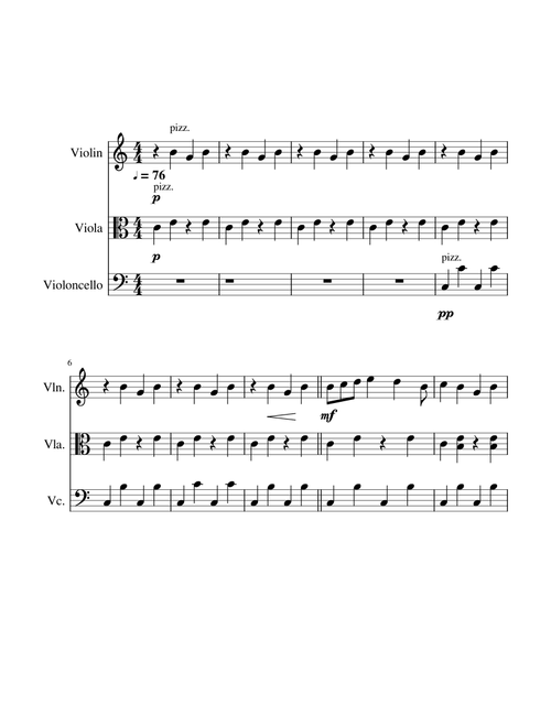 Subwoofer Lullaby - String Trio (Minecraft Volume Alpha)