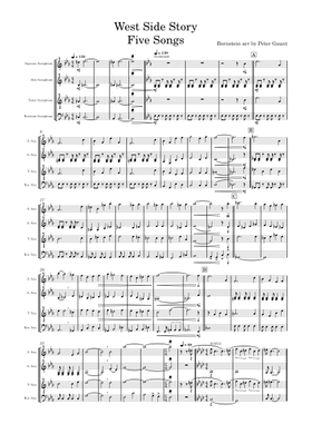 Free West Side Story by Leonard Bernstein sheet music | Download