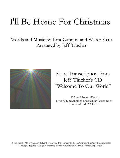 I'll Be Home For Christmas (Arr. Jeff Tincher) - Rascal Flatts (Small Ensemble)