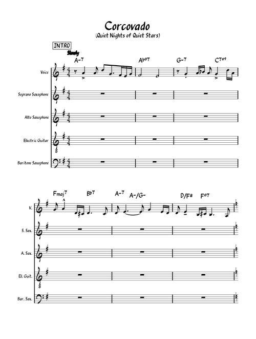 Corcovado (Quiet Nights Of Quiet Stars) – Antonio Carlos Jobim, Vinicius de Moraes corvocado (1)