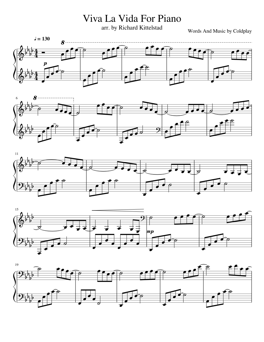 viva-la-vida-by-coldplay-sheet-music-for-super-easy-piano-at-sheet-music-direct