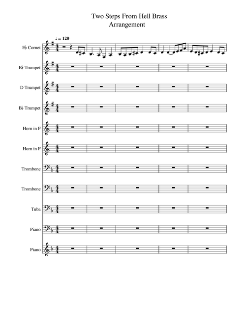 Impossible - Two Steps From Hell Brass Arrangement
