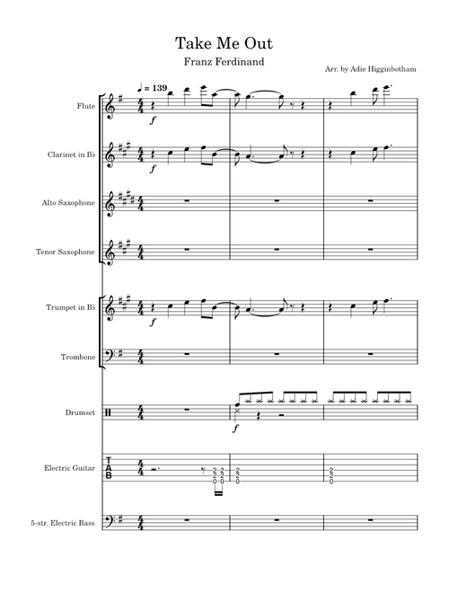Take me out – Franz Ferdinand