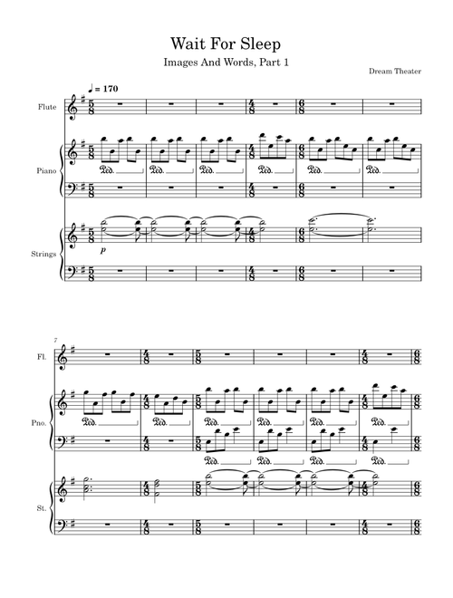Wait for sleep – Dream Theater
