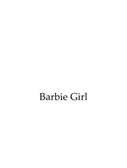 Barbie Girl (Arr. Dr. Tianna Heppner Smith www.HeppnerMusic.com) - Aqua (String Quartet)