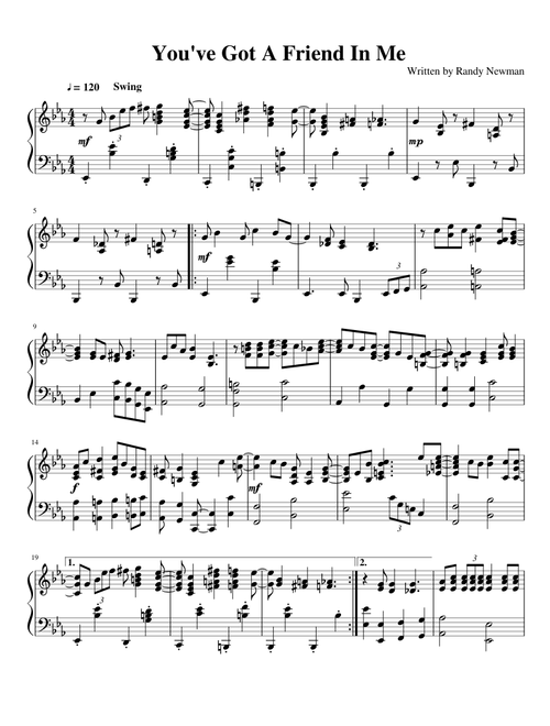 You've Got A Friend In Me – Randy Newman
