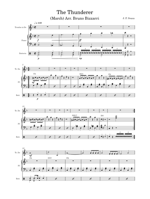 The Thunderer – John Philip Sousa