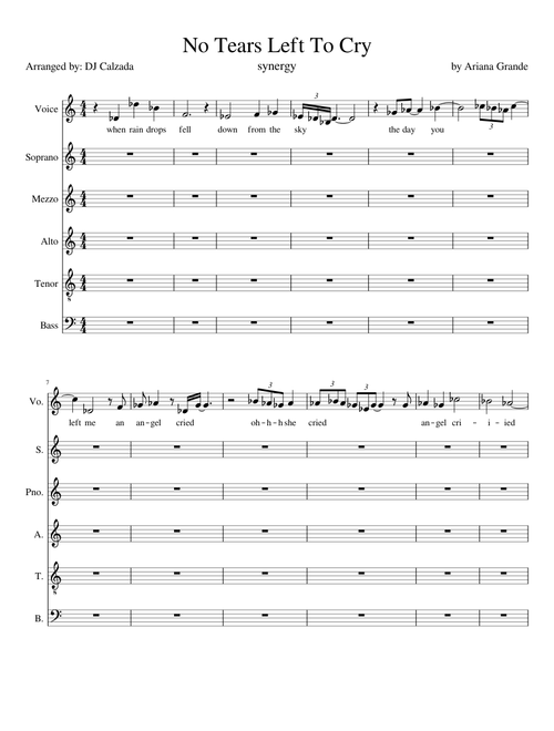 Raindrops/No Tears Left To Cry by Ariana Grande