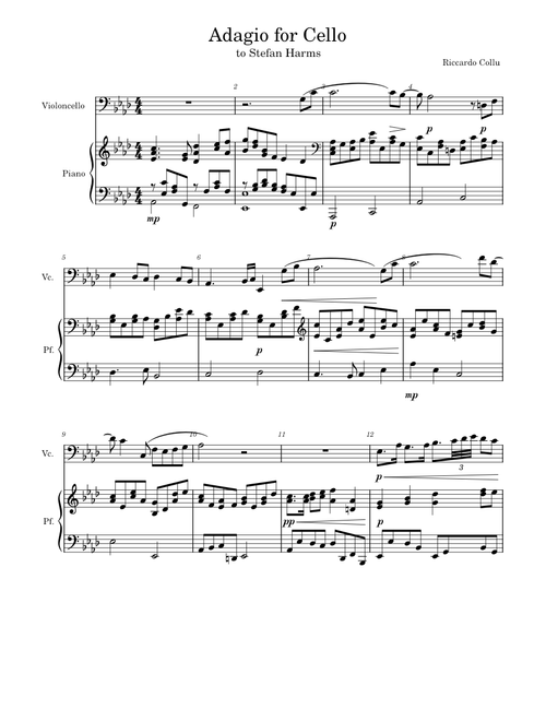 Adagio for Cello