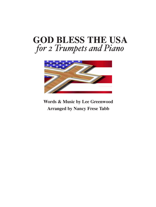 God Bless The U.s.a. (Arr. Nancy Frese Tabb) - American Idol Finalists (Trumpet Duet)