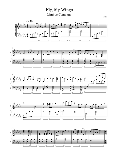 Fly, My Wings – Mili