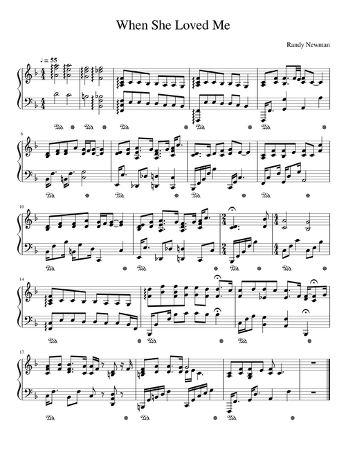 When She Loved Me by Toy Story 2 | Randy Newman | SyncYou | V 2.5
