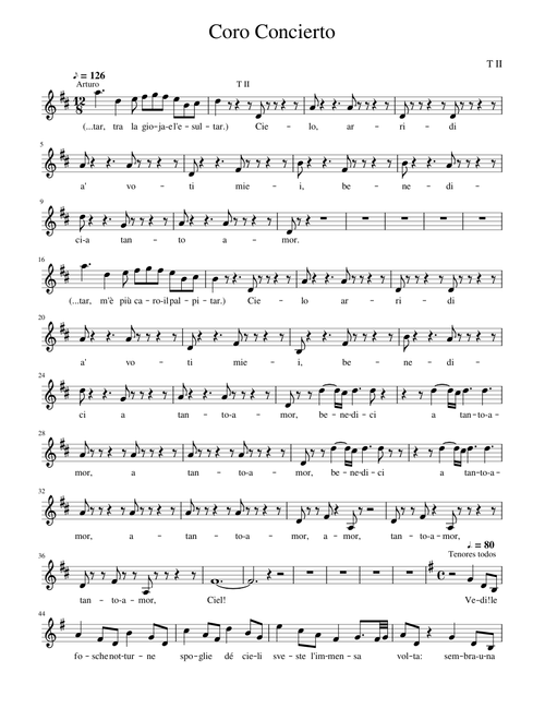 Coro Concierto