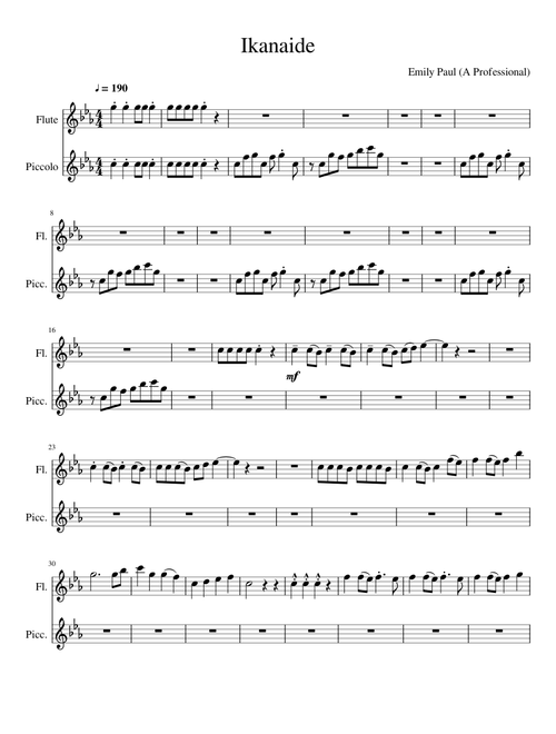 Ikanaide Flute Exclusive
