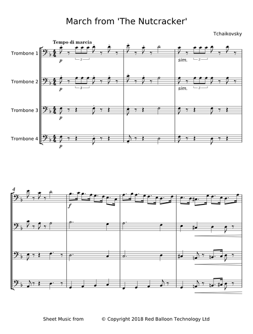The Nutcracker - Pyotr Ilyich Tchaikovsky