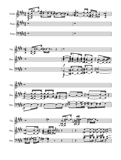 Violin Sonata No.9, Op.47 1. Adagio sostenuto-Presto(Beethoven)