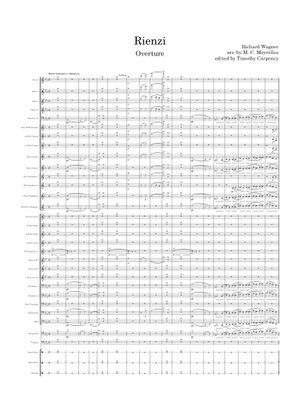 Overture from Rienzi, WWV 49 by Richard Wagner Sheet Music for