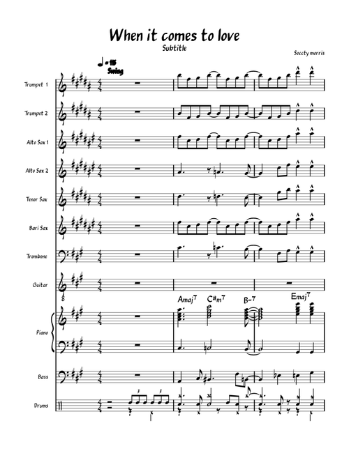When it comes to love – Big Bad Voodoo Daddy Big Bad Voodoo Daddy When it comes to love