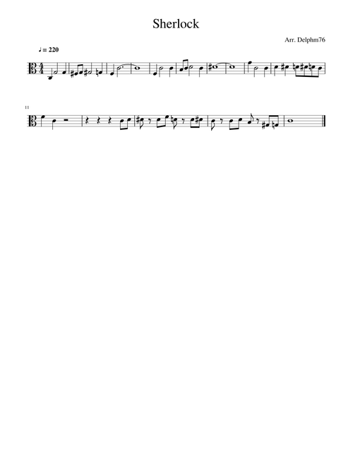Sherlock Theme