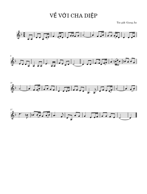 Về với cha Diệp