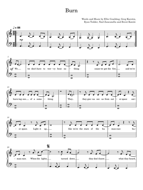 Burn – Ellie Goulding
