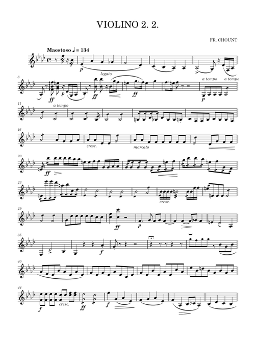Piano Concerto No.2, Op.21 – Frédéric Chopin
