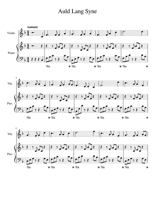 Auld Lang Syne