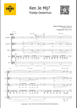 Ken je mij Sheet Music for Piano (Solo) Easy | MuseScore.com