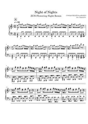 TMN Night Of The Knife ピアノピース TMN Night Of The Knife ピアノピース