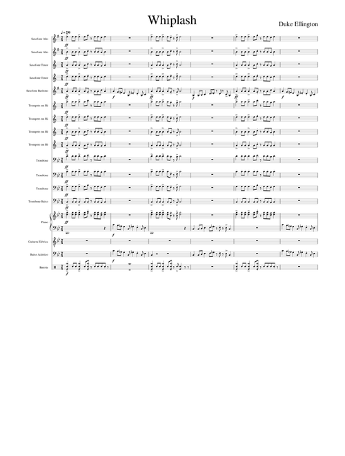 Whiplash, like in the Whiplash Movie