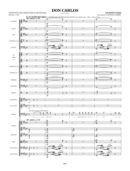 Giuseppe Verdi - Don Carlos, No. 15 - Sì, per sempre