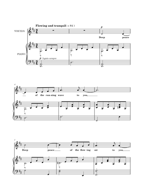 A Gaelic Blessing – John Rutter