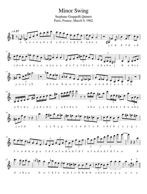 Grappelli Solfeggio