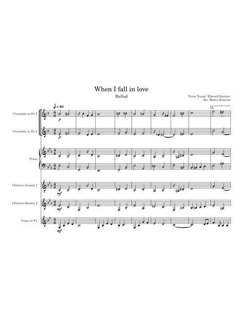 When i fall in love – Nat King Cole