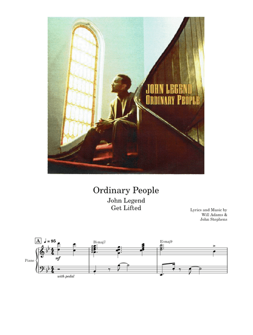 Ordinary People – John Legend
