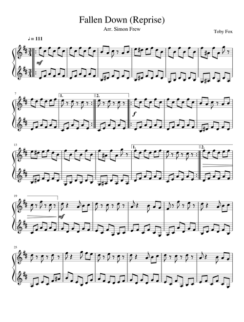 Fallen Down (Reprise)