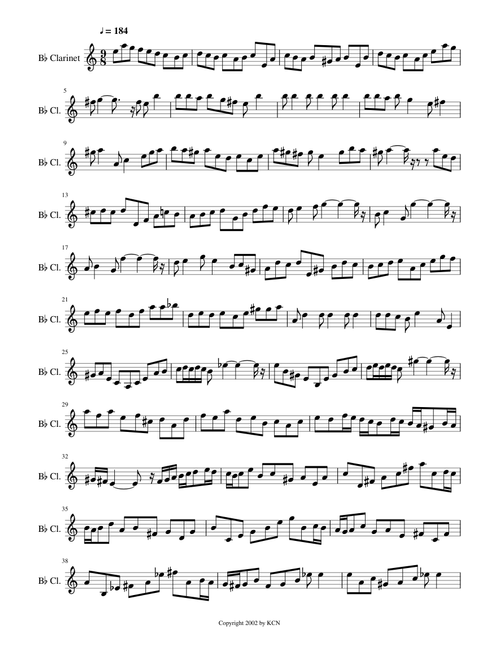 Eb Bb BWV 1058 Harpsichord Concerto No.7 3rd Mov