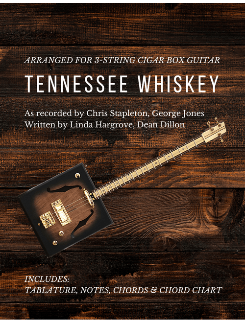 Tennessee Whiskey (Arr. Brent Robitaille) - Chris Stapleton (Guitar Tab)